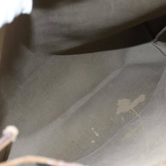 GUCCI GG Supreme Web Sherry Line Tote Bag PVC Beige Red 16 002 4487 Auth 107970 - Picture 16 of 16